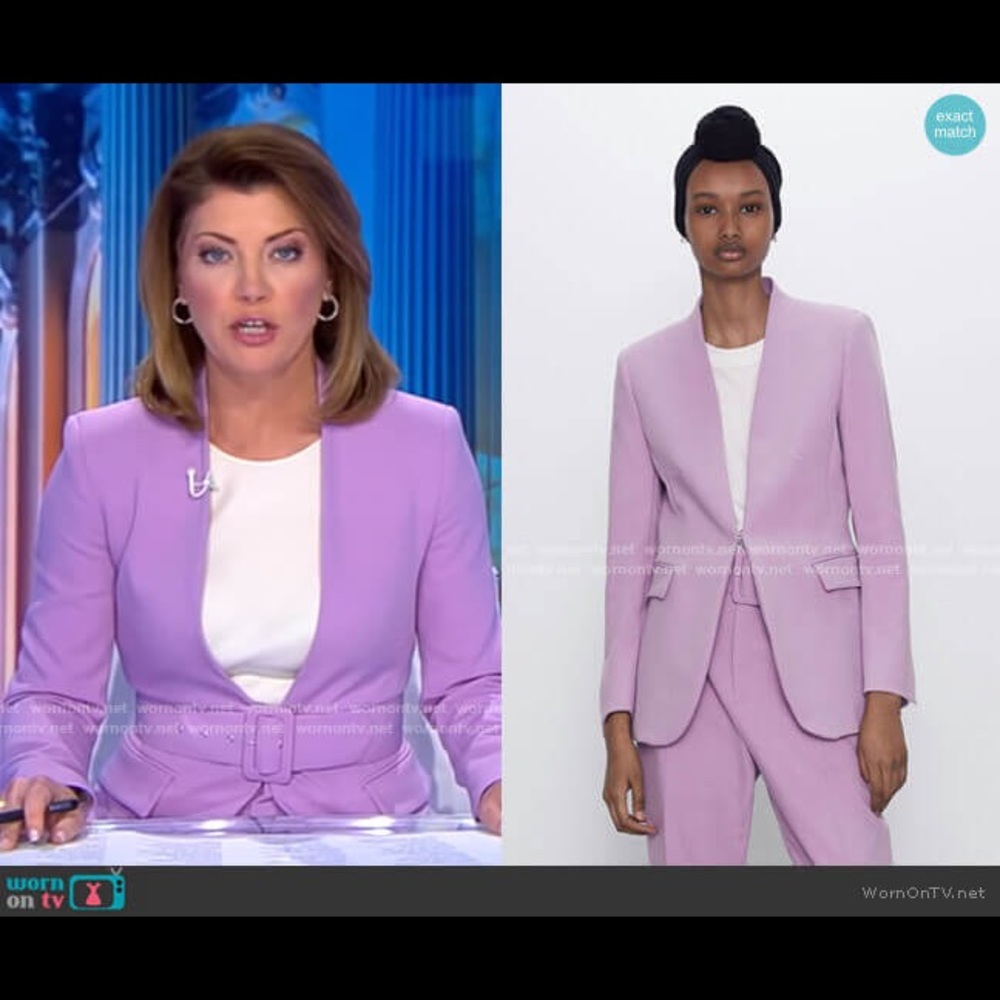 V-NECK BLAZER - Picture 5 of 16